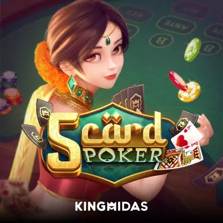 5 Card Poker game by King Midas – logo hosted on Frank Casino