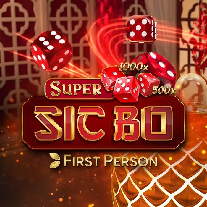 Super Sic Bo casino game by Evolution – featured logo at Frank Casino