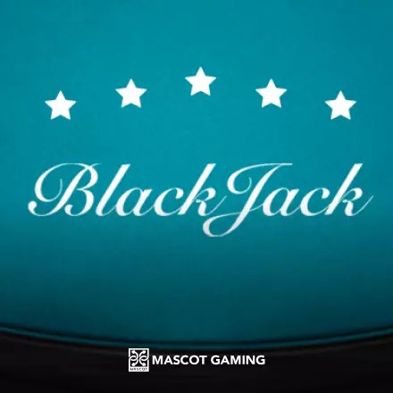 Black Jack logo – Table Games by Mascot Gaming at Frank Casino