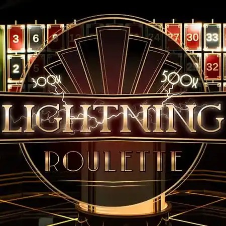 Lightning Roulette logo by Evolution at Frank Casino