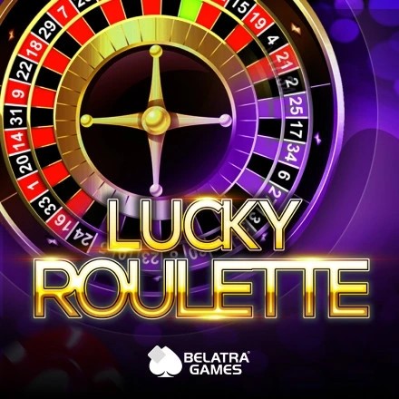 Lucky Roulette slot icon by Belatra Games, available at Frank Casino