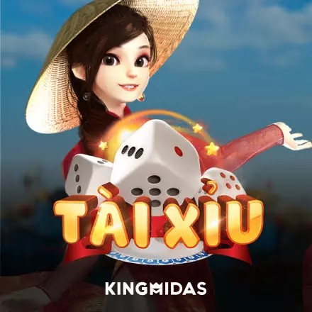 Taixiu slot logo by King Midas at Frank Casino