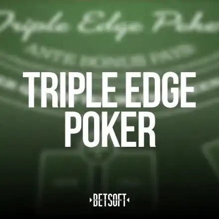 Triple Edge Poker online slot from Betsoft Gaming – play at frank.pt