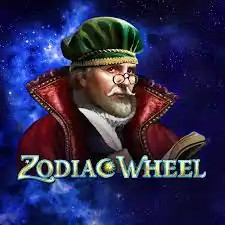 Zodiac Wheel slot visual from Amusnet Interactive available on frank.pt